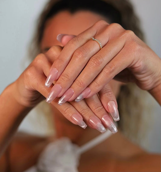 Blush Glitter - Handmade Luxury✨ Press-On Nails